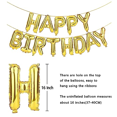 75 Balloon Numbers Gold Foil Mylar Balloons C593741