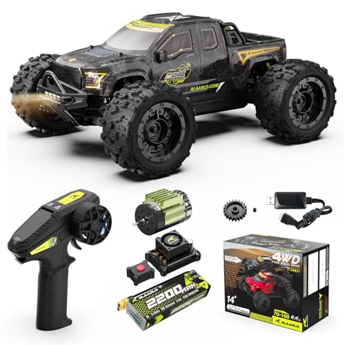 Brushless RC Car 60+ MPH 4x4 Monster Truck with 3S Battery D59714