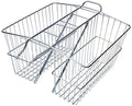 Rear Twin Bicycle Carrier Basket (18 x 7.5 x 12) N16255