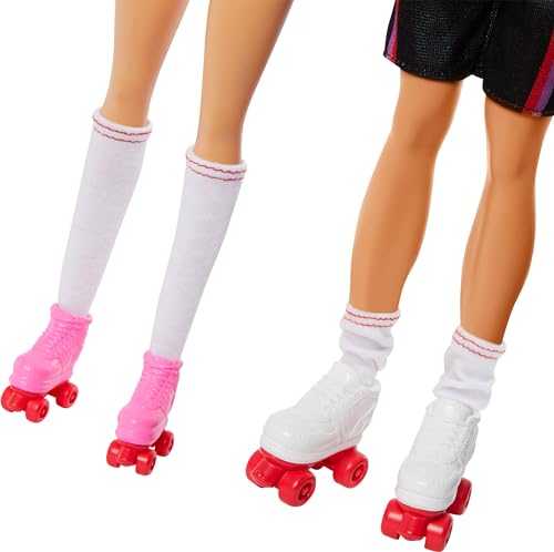 2 Fashion Dolls & 6 Accessories, Ken Roller-Skating Fashion Dolls V836929