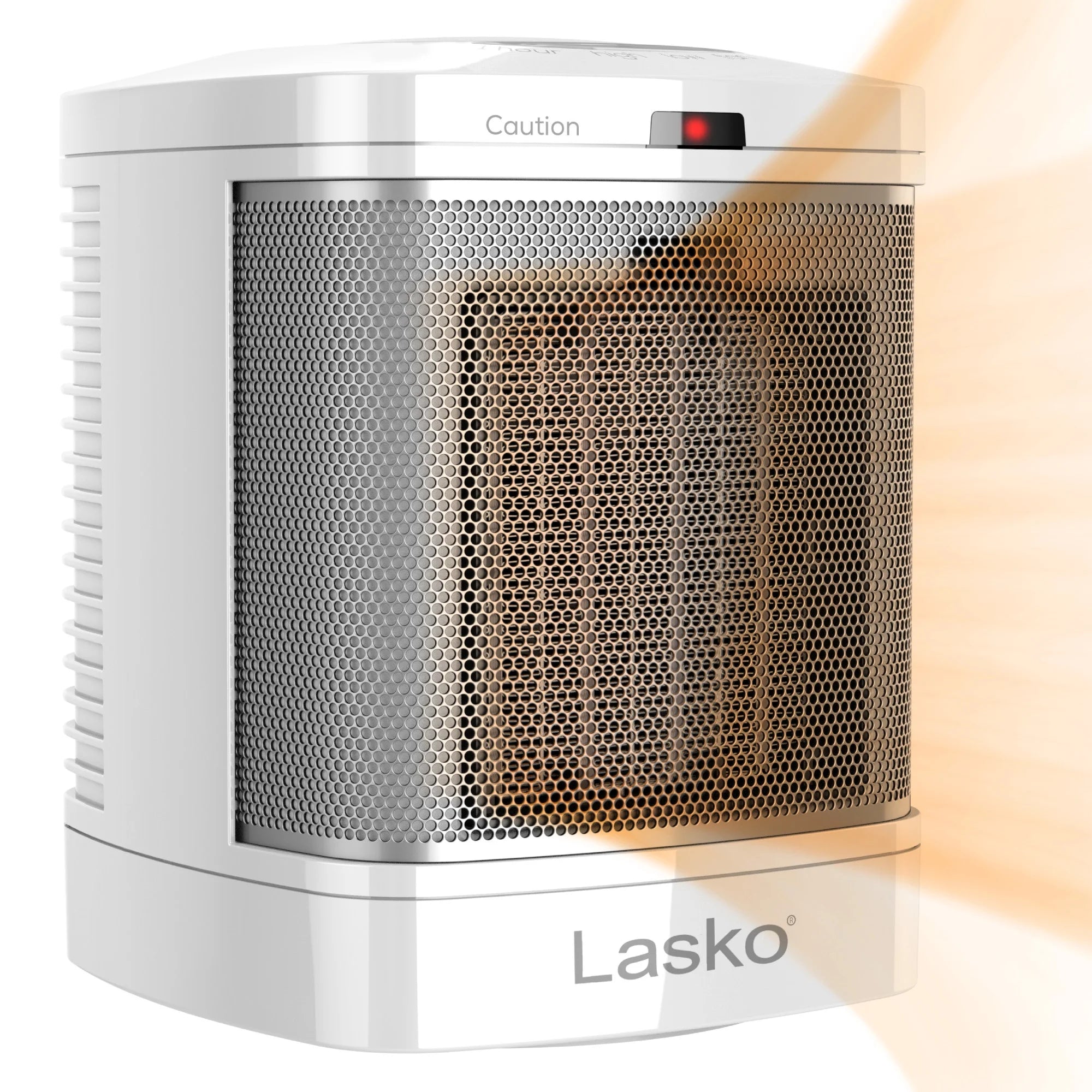 8" 1500W White Space Heater K9363