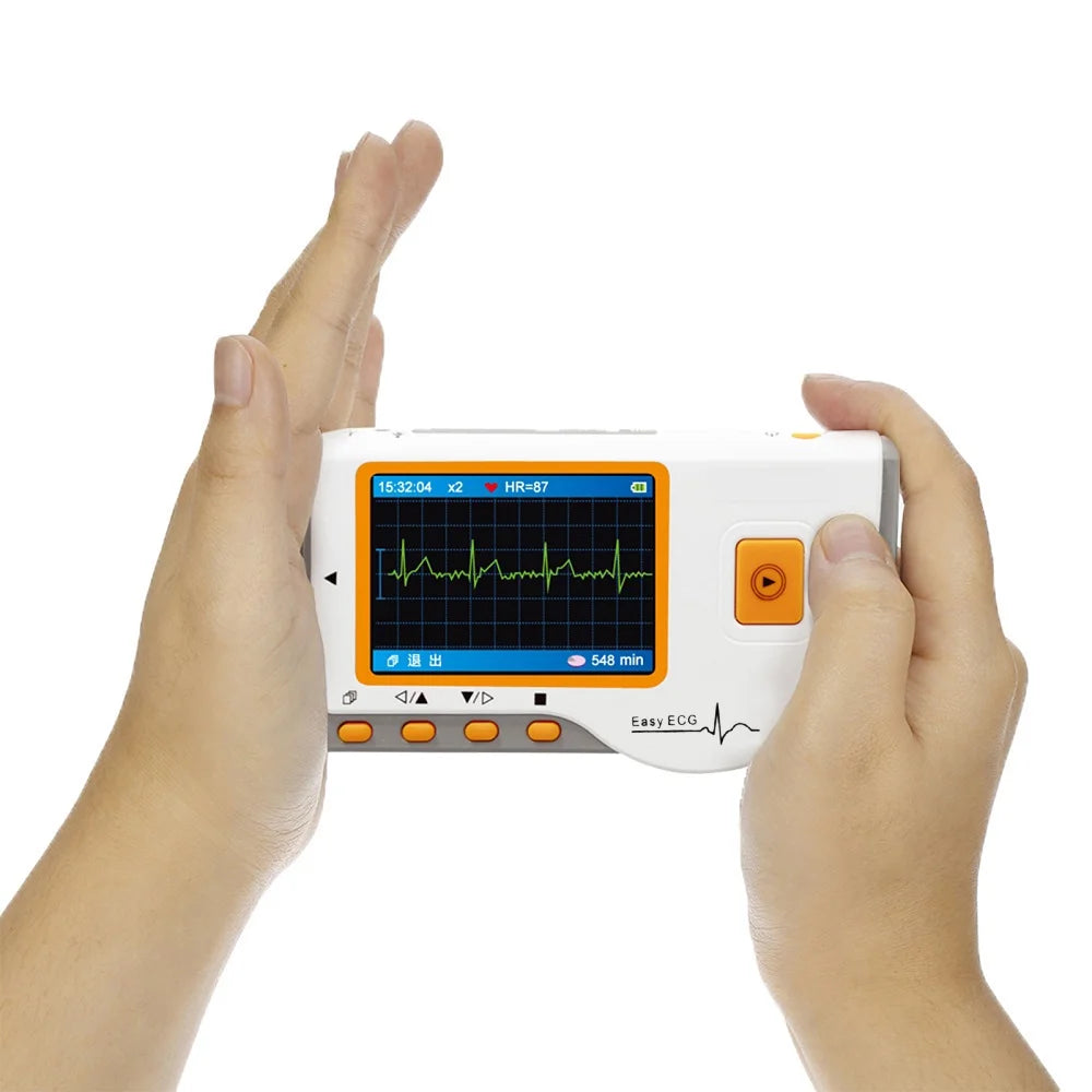 Handheld LCD EKG Device with USB Cable A717