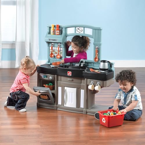 25 Piece Plastic Kids Kitchen Playset L8157