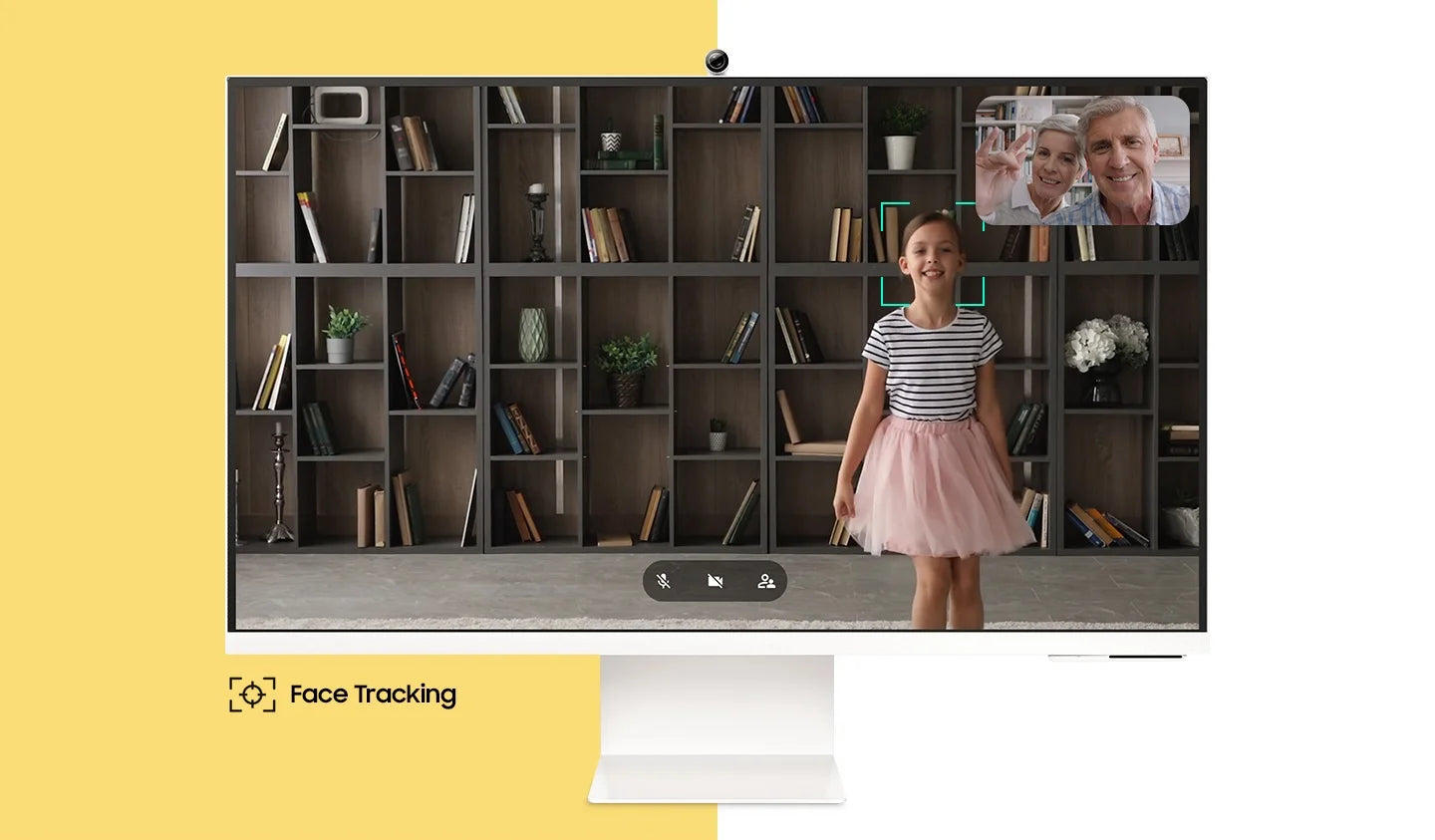 32" 4K UHD Smart Monitor with SlimFit Camera - Spring Green U296