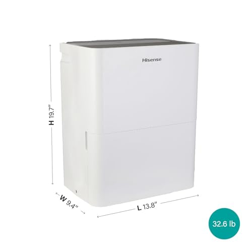 25-Pint Portable Dehumidifier in White Y56552