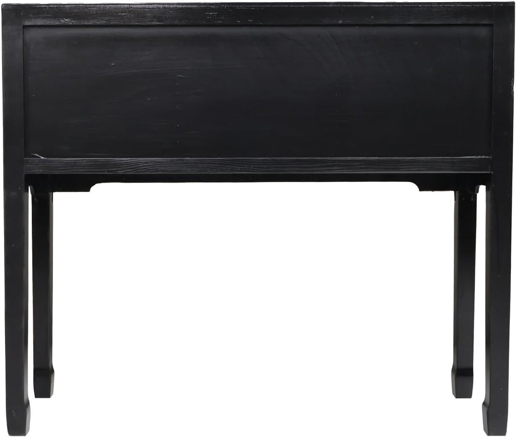 Black Lacquer Console Table U11134