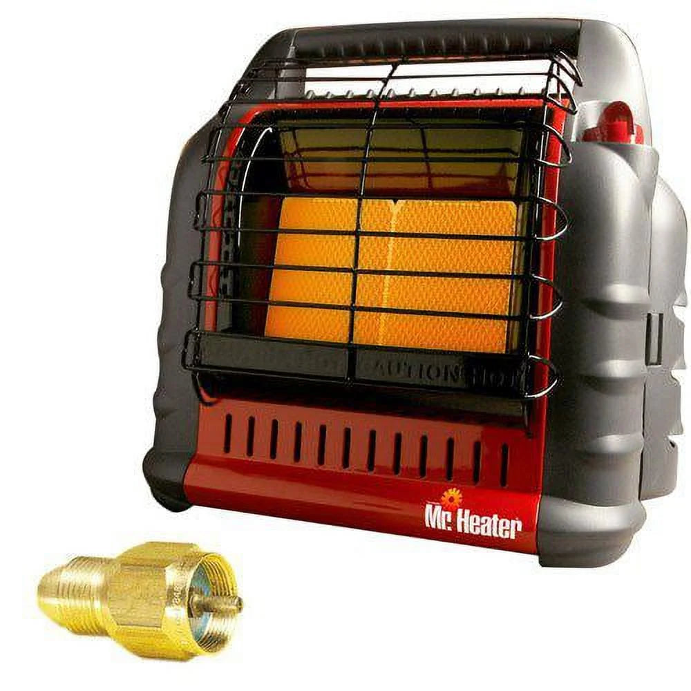 Portable Propane Heater with Propane Tank Refill Adapter B149639