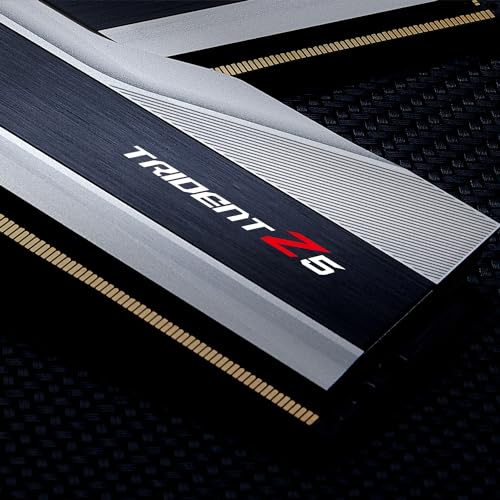 DDR5 RAM 32GB (2x16GB) 6000MT/s CL36-36-36-96 Desktop Computer Memory Metallic Silver F5701