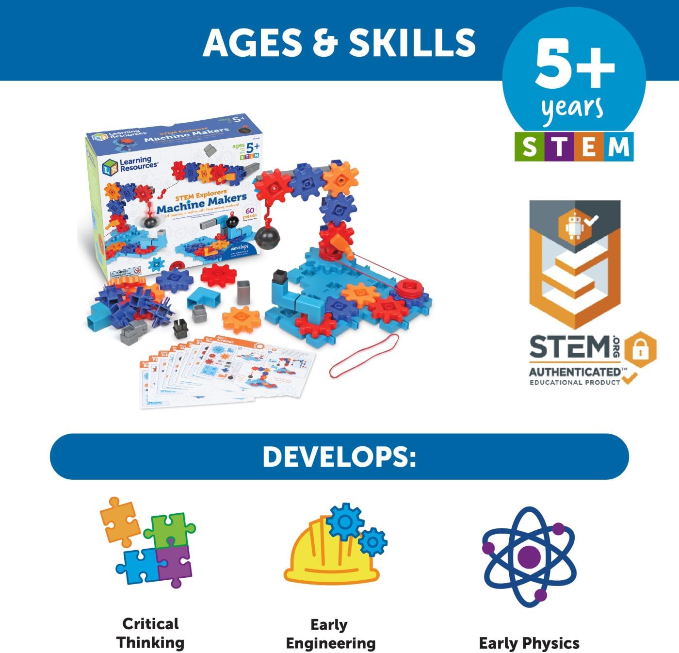60 Pieces STEM Building Toys X1835