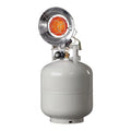 15,000 BTU Stainless Steel Propane Gas Tank Top Heater J2165