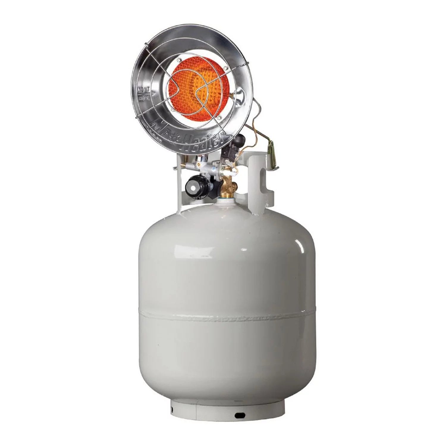 15,000 BTU Stainless Steel Propane Gas Tank Top Heater J2165