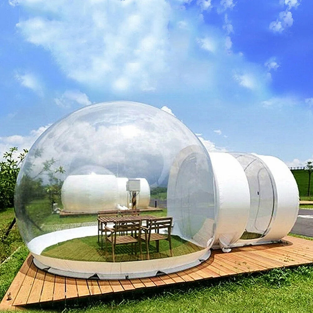 Clear PVC Dome Bubble Tent with Blower D743748