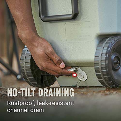 65-Quart Insulated Portable Rolling Cooler S92662