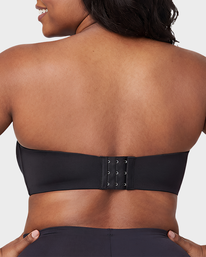 Full Support Non-Slip Convertible Bandeau Bra