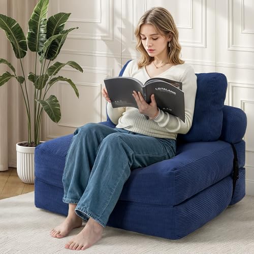 Grey Folding Sofa Bed F527