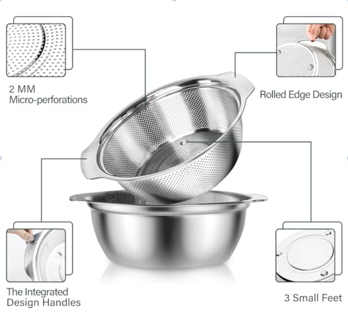 Stainless Steel Colander T633