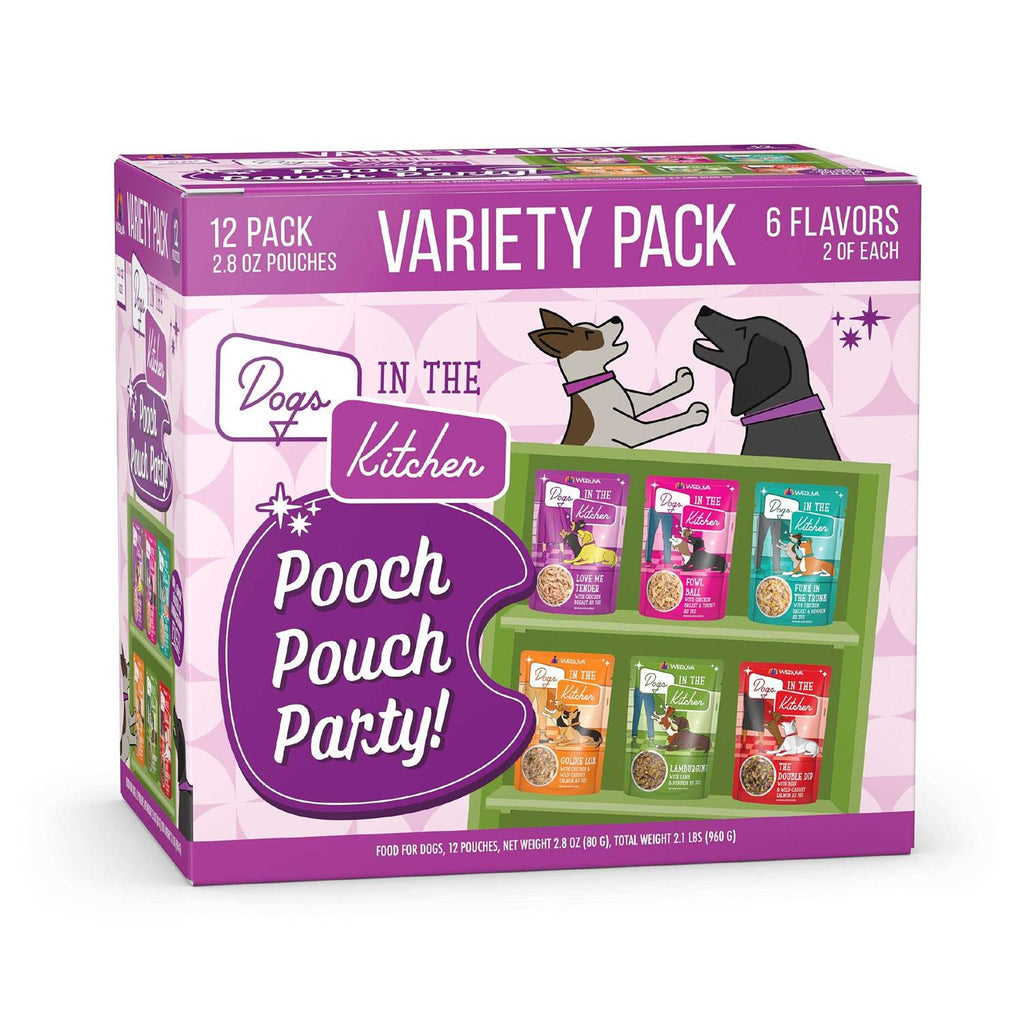 Pooch Pouch Party! Variety Pack Dog Food V9798
