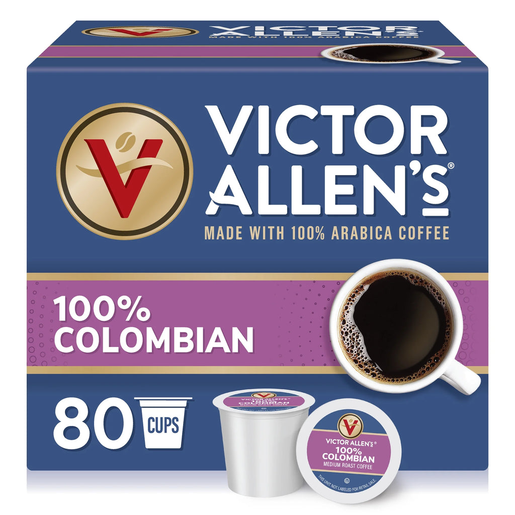 100% Colombian Coffee Single Serve Coffee Pods D76017