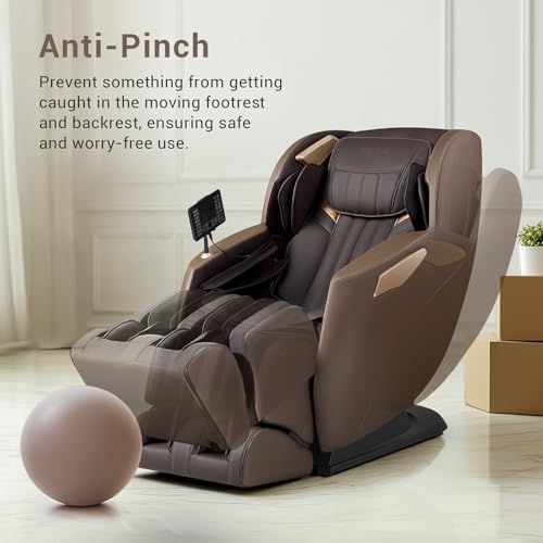 Grey Full Body Massage Recliner Chair with Heat F8595