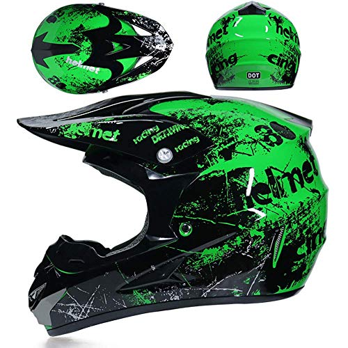 Orange Large Off-Road Motorcycle Helmet V513015