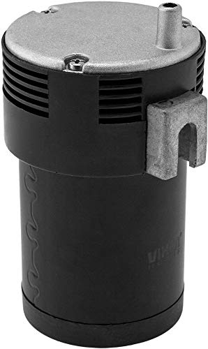 Black 12v Train Horn Kit with Dual Air Compressor and 2 Trumpets A684