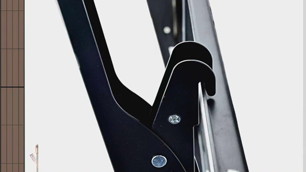 Ultra Slim TV Wall Mount Bracket with Low Profile 1.7" from Wall - 12° Tilt Angle D989822