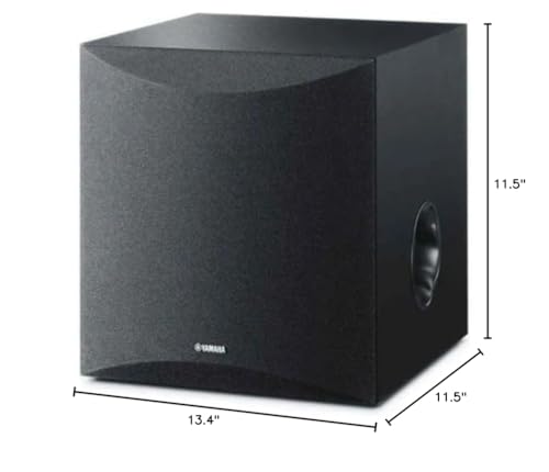 8" 100W Powered Subwoofer Black P4976