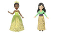 Bundle of 2 Disney Princess 3.5-inch Small Doll - Tiana & Mulan N813262