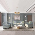 Gray 3 Piece Sofa Loveseat Chair Set J555