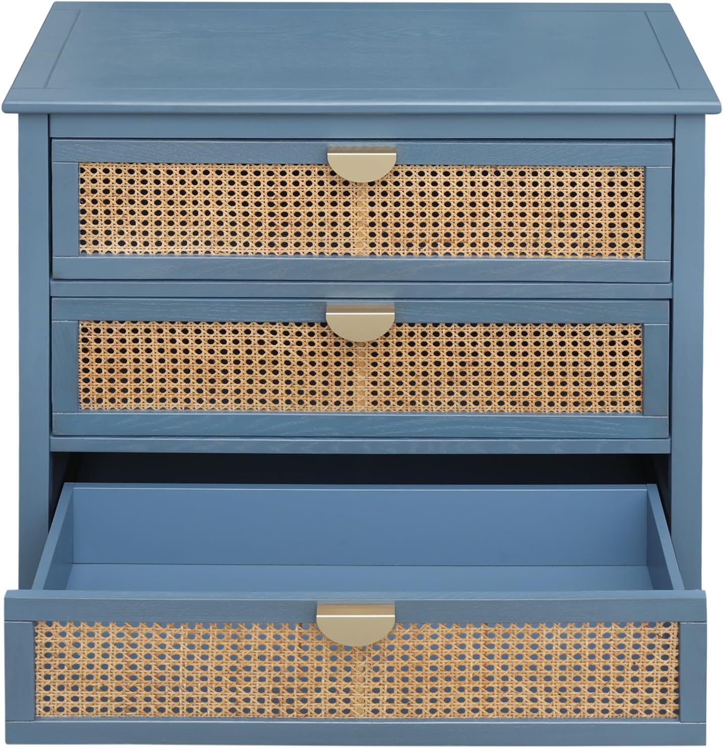 Natural Rattan 3 Drawer Cabinet N60755