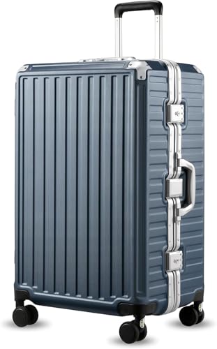 20 Inch Aluminum Frame Polycarbonate Hard Shell Carry On Suitcase U92223
