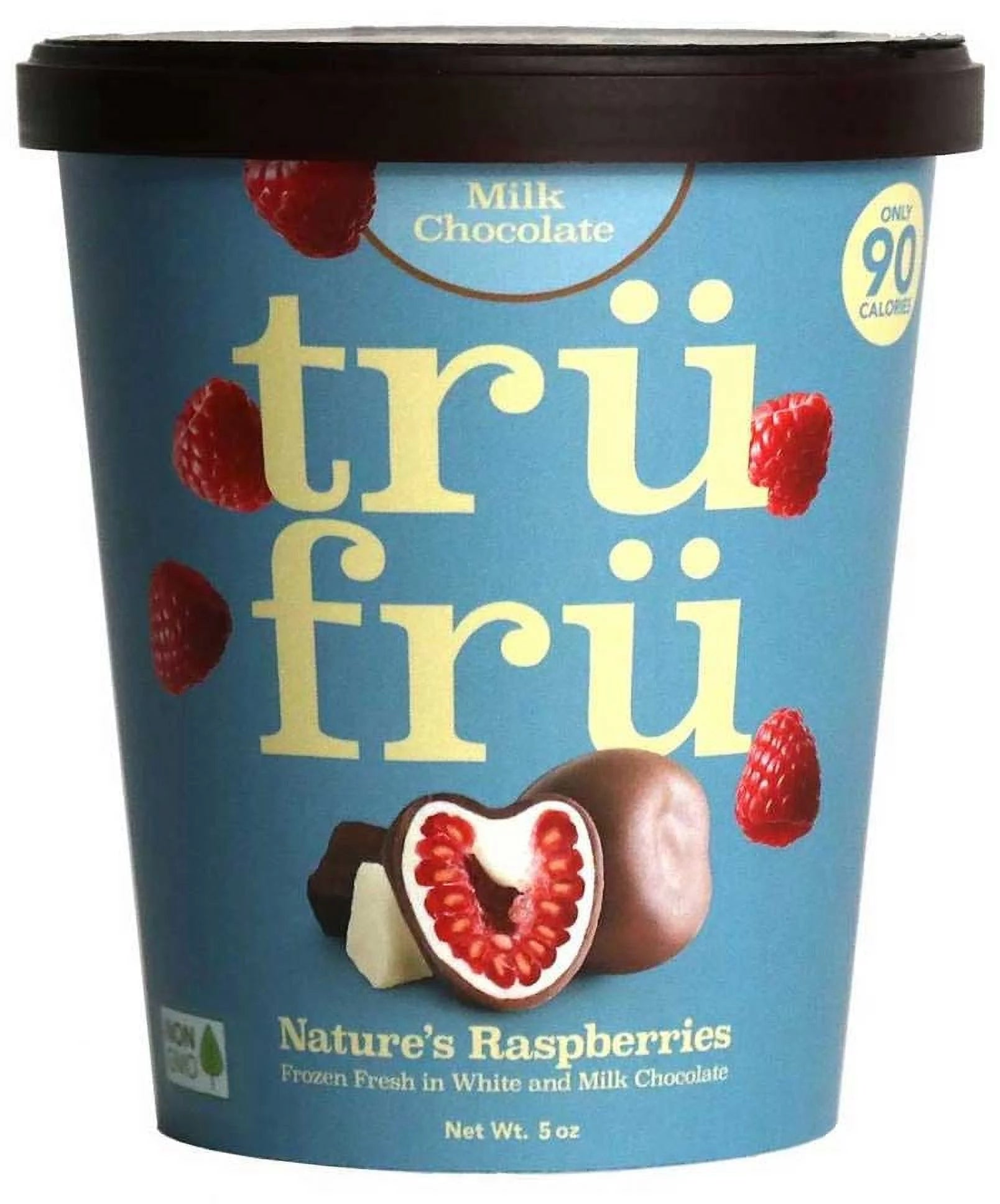 5 Ounce Whole Raspberries in White and Milk Chocolate L84116