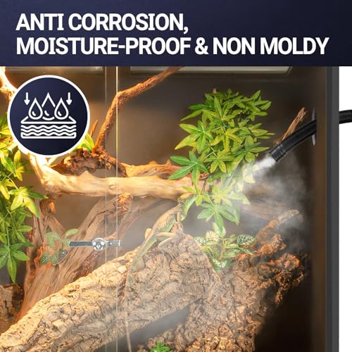 30 Gallon PVC Tall Reptile Terrarium with Sliding Door U72205