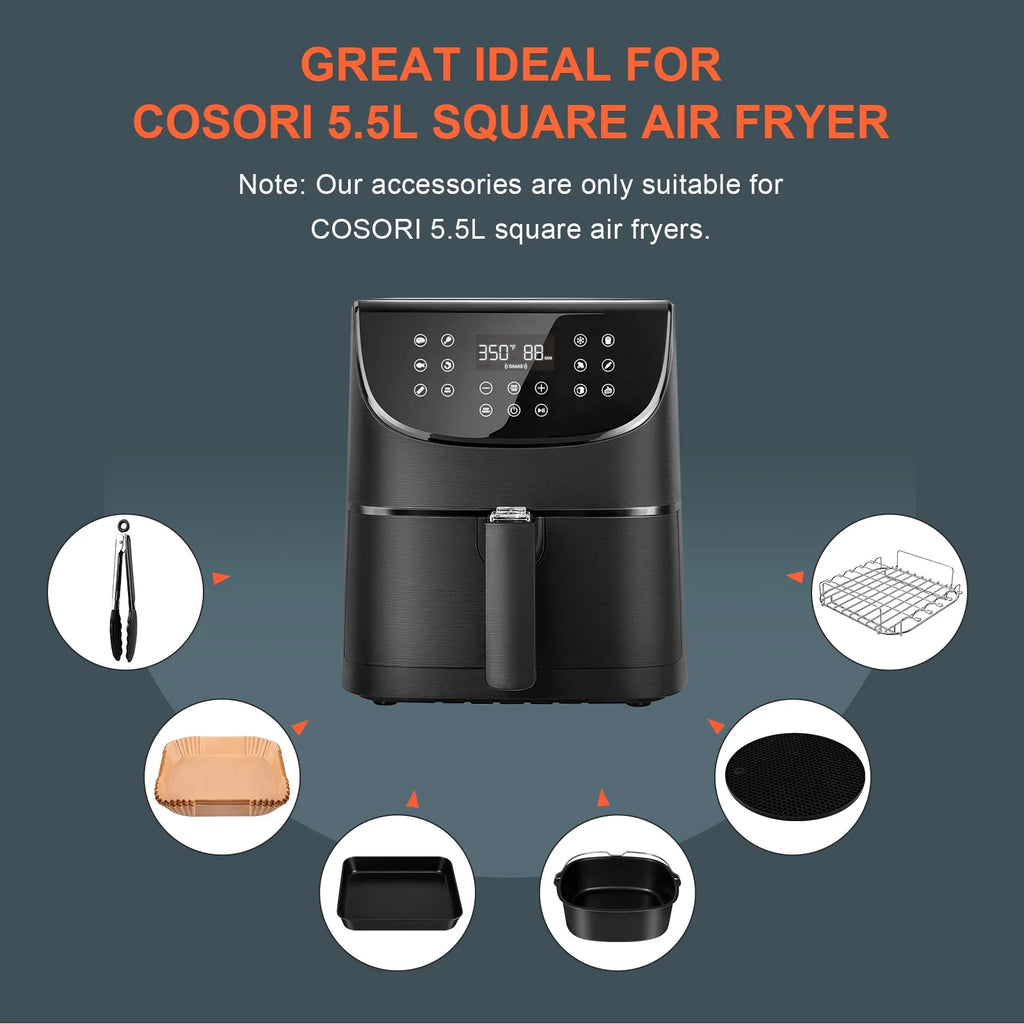 Air Fryer Accessories Set, Non-Stick Coating I99961