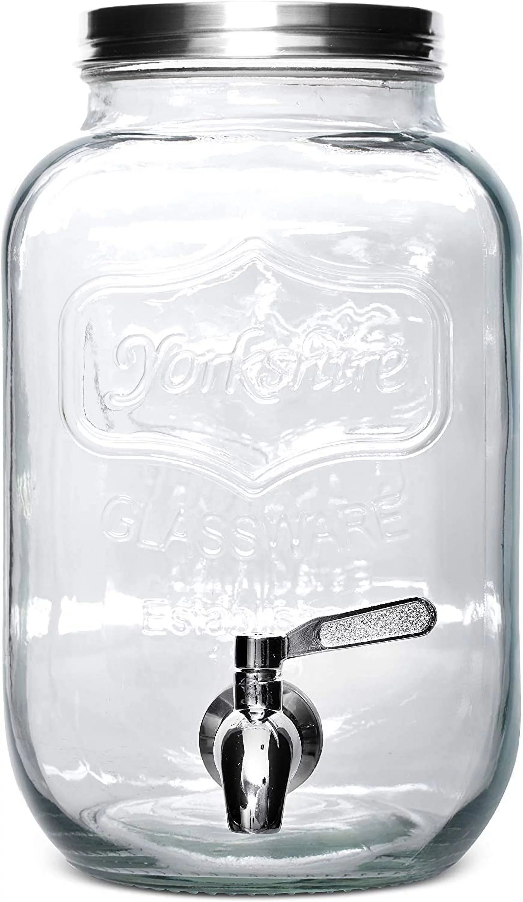 1 Gallon Cold Brew Coffee Maker with Glass Carafe & Stainless Steel Mesh Filter V330