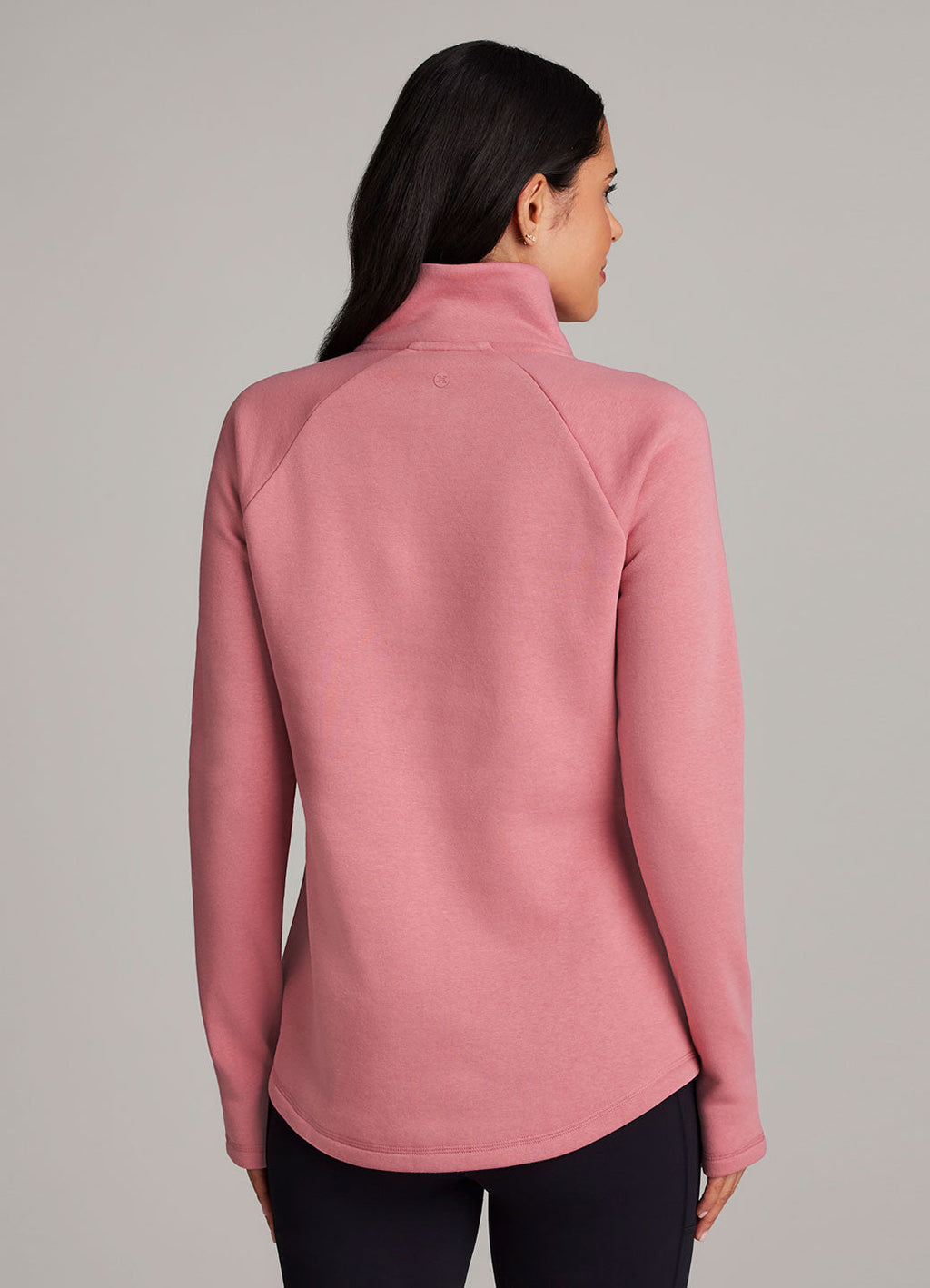 Ready To Roll Fleece Mock Neck Pullover