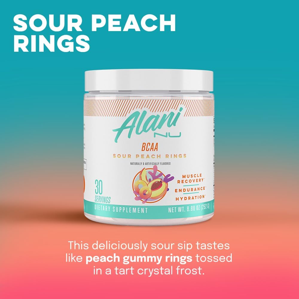 Blue Slush Pre Workout and Sour Peach Rings Post Workout Powder Bundle I216588