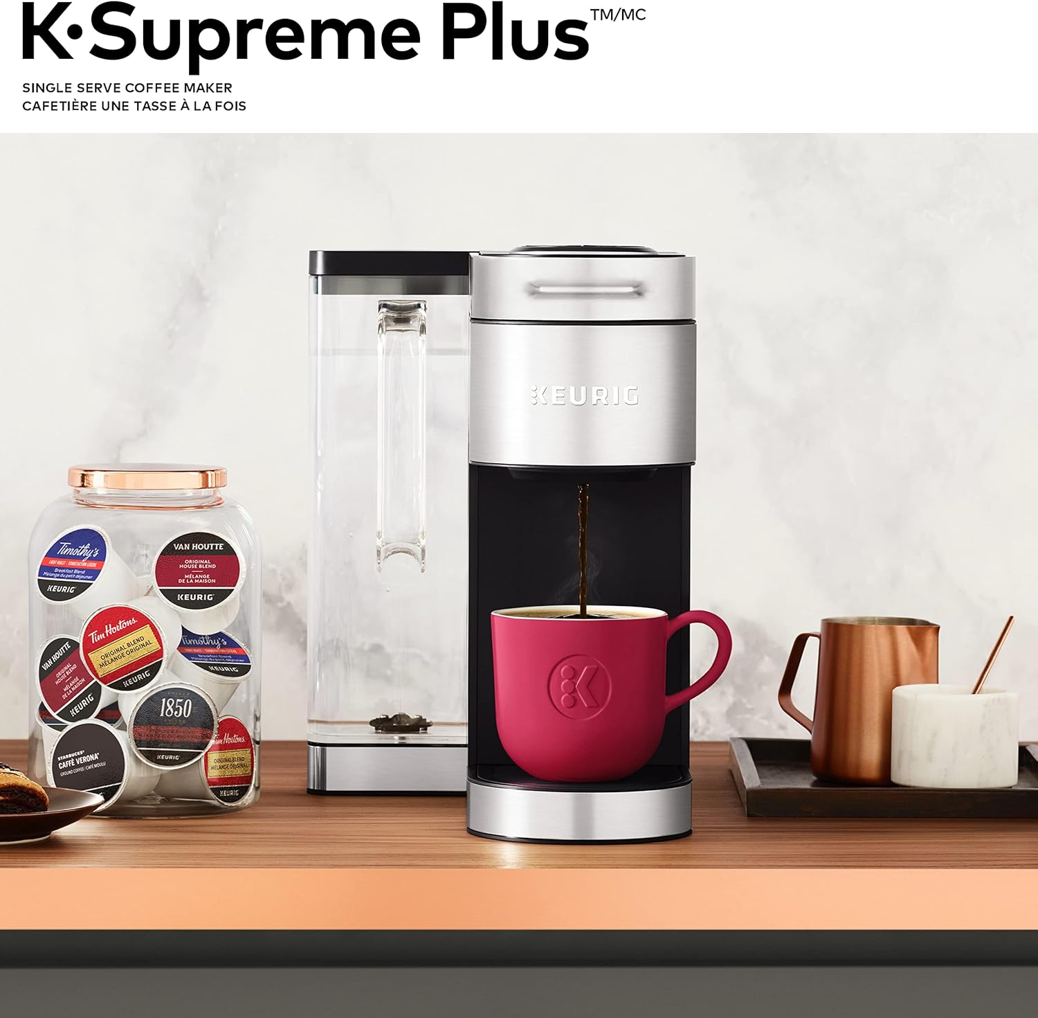 Single Serve K-Cup Pod Coffee Maker F13125