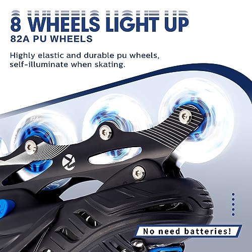 Adjustable Illuminating Inline Skates C536609