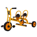 Kids Tricycle with Passenger Seat, Inflation-Free Rubber Wheels Q761