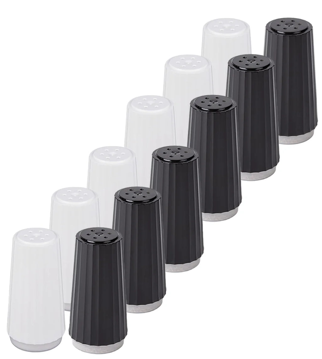12 Piece Prefilled Salt and Pepper Shaker Set W4951