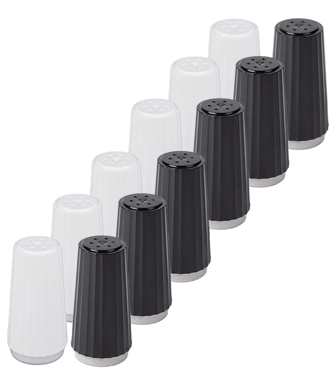 12 Piece Prefilled Salt and Pepper Shaker Set W4951