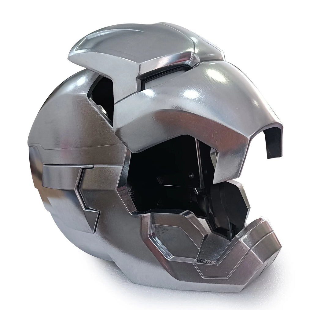 Metal Electronic Wearable Helmet with LED Light Up A4348