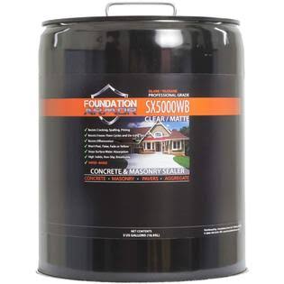 5-gal. Water Based Silane Siloxane Penetrating Concrete Sealer R41956