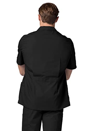 Zippered Short Sleeved Scrub Jacket W768