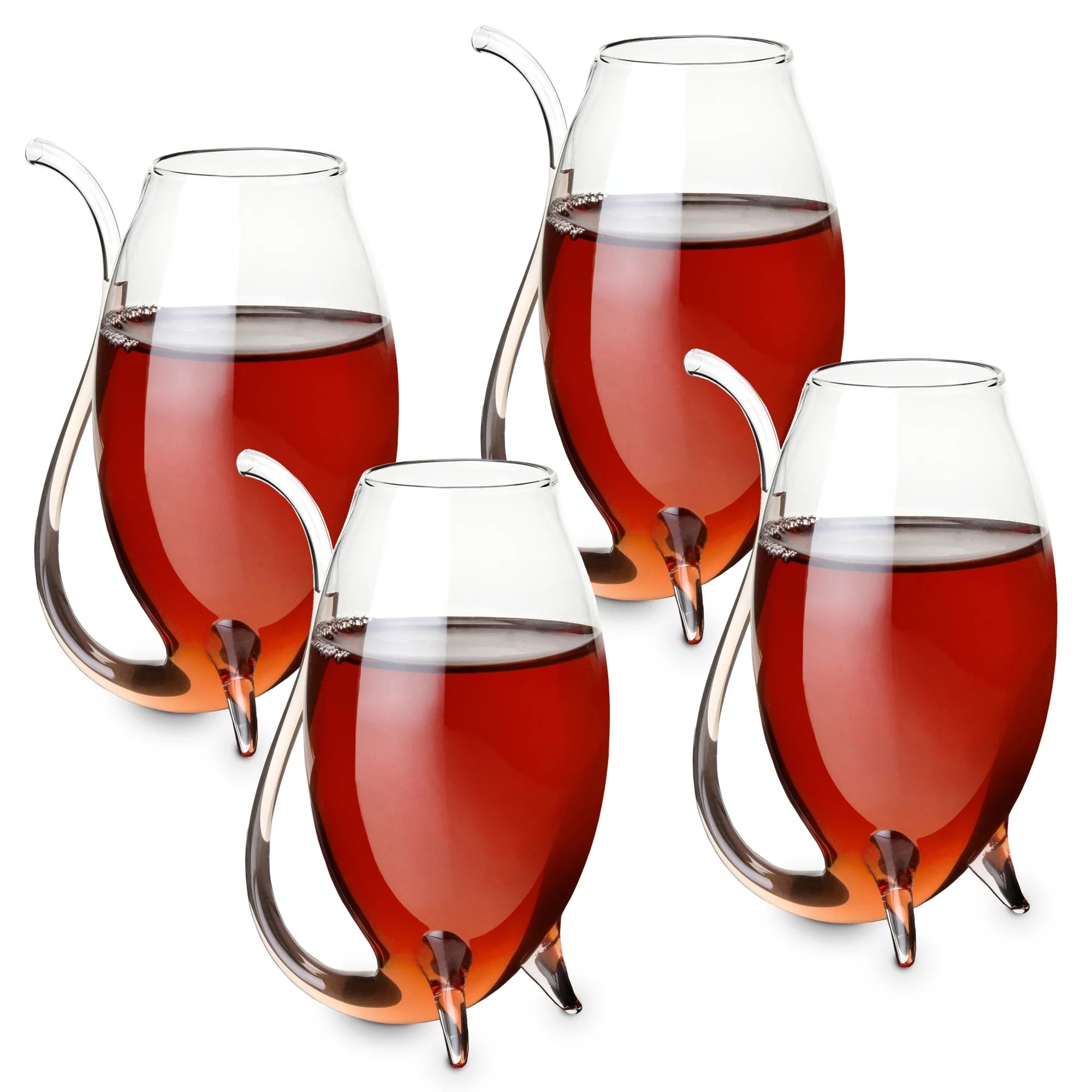 Set of 4 Port Wine Sippers Glasses O87569