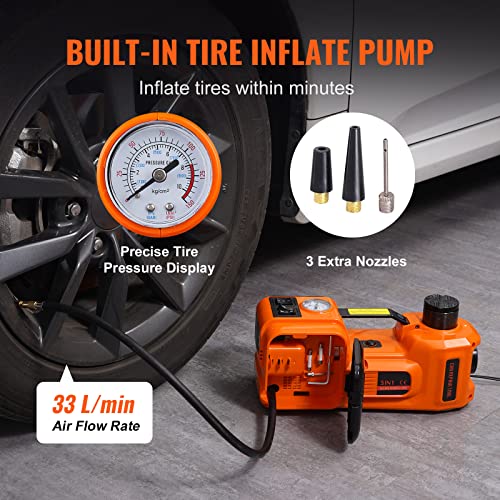 5 Ton Hydraulic Electric Car Jack with LED Light N999289