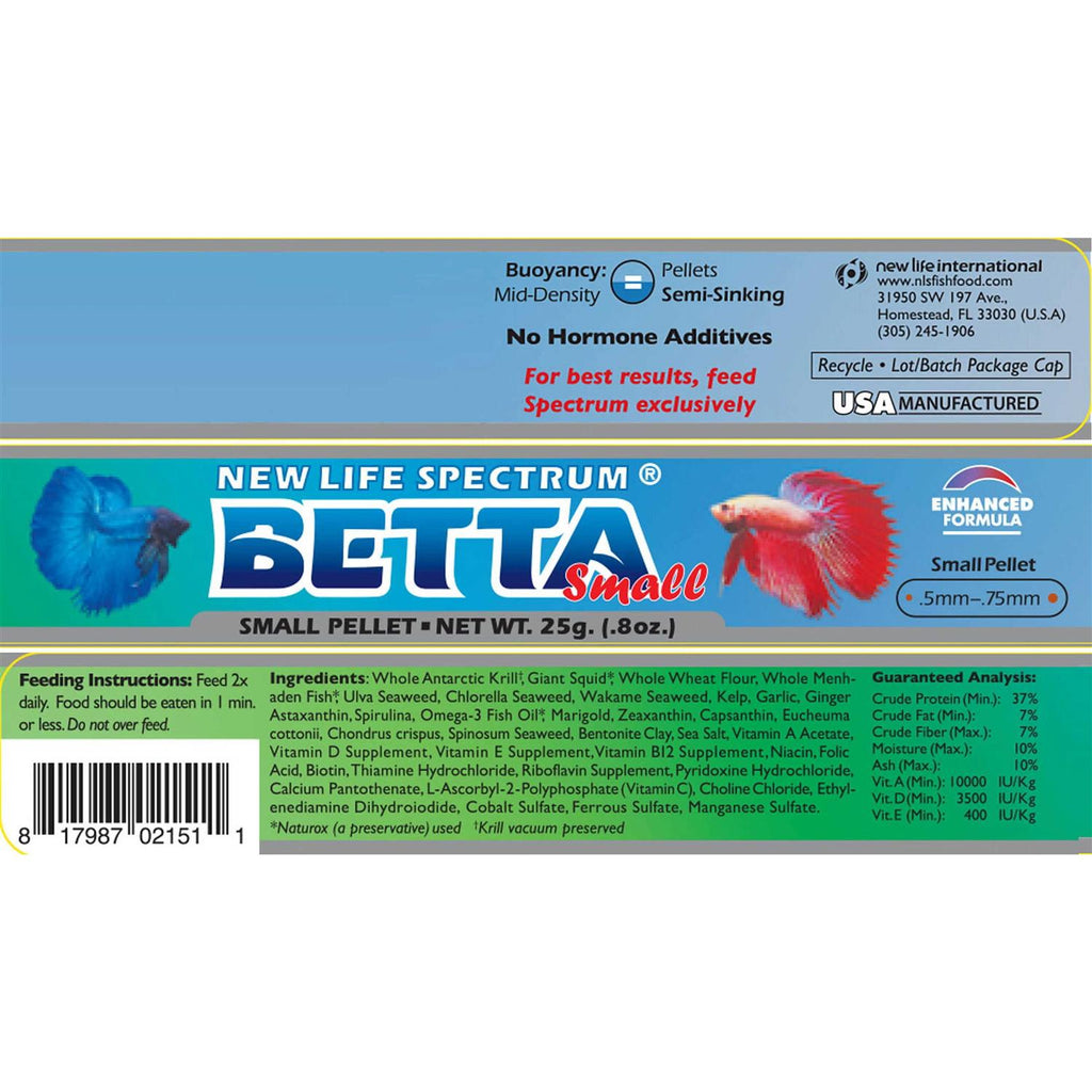 Betta Food Small Floating Pellets H6217
