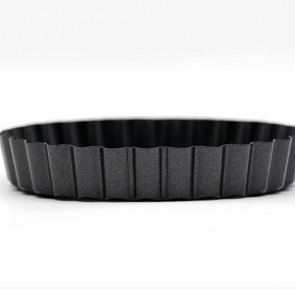 6 pcs 3" Mini Tart Pans Removable Bottom Carbon Steel D39621
