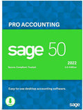 Sage 50 Pro Accounting 2022 Accounting Software O8564